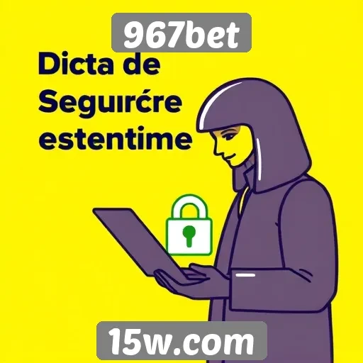 Dicas de segurança ao usar o 967bet