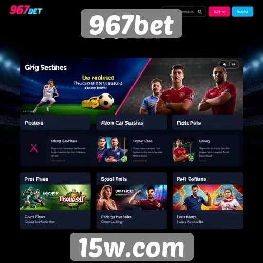 Análise das funcionalidades do site 967bet